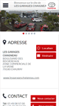 Mobile Screenshot of les-garages-chaigneau-niort.concessions-toyota.fr