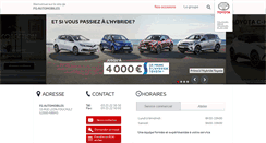 Desktop Screenshot of fg-automobiles-arras.concessions-toyota.fr
