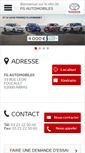 Mobile Screenshot of fg-automobiles-arras.concessions-toyota.fr