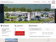 Tablet Screenshot of jean-lain-nippon-chambery.concessions-toyota.fr