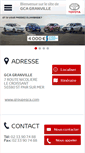 Mobile Screenshot of gca-granville.concessions-toyota.fr