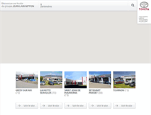 Tablet Screenshot of jean-lain-nippon.concessions-toyota.fr